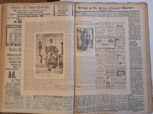 [GDAŃSK COURIER] Danziger Kurier 77 Nummern 1892