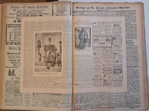 [KURIER GDAŃSKI] Danziger Courier 77 numerów 1892