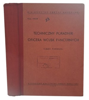 Manuale tecnico dell'ufficiale delle truppe corazzate Parte prima 1965