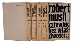 MUSIL Robert - L'uomo senza qualità 4 volumi [1a ed. polacca] 1971