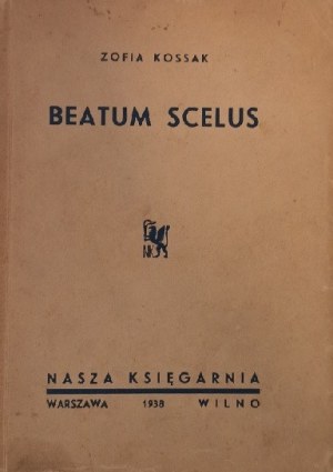 KOSSAK Zofia - Beatum Scelus 1938