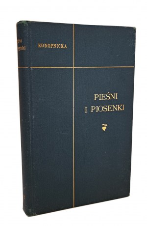 KONOPNICKA Marya - Poezye III Pieśni i piosenki 1903