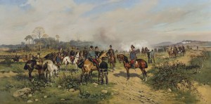 Tadeusz Ajdukiewicz, PRZEGLĄD WOJSK POD WADOWICAMI, 1880