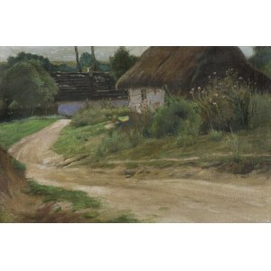 Antoni Piotrowski, Cottage on the Edge of the Village