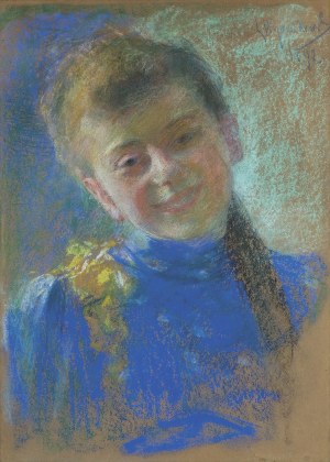 Leon Wyczółkowski, PORTRET WANDY KOSSUTHÓWNY, 1892