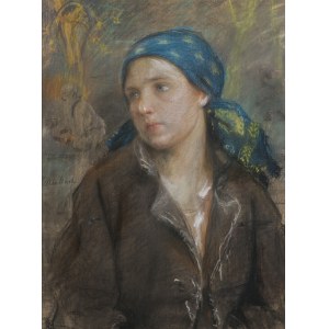 Theodore Axentowicz, GIRL IN CHUŚCIE