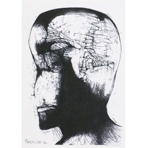 Zdzislaw Beksinski, WITHOUT TITLE, 1990