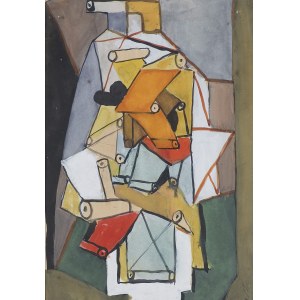 Marek Wlodarski, CONSTRUCTION COMPOSITION, ca. 1948