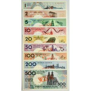 Komplet WZORÓW Miasta Polskie - A0000000 - (9szt.)