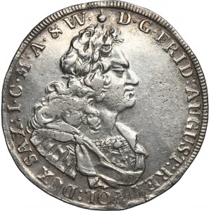 Augustus II the Strong, Thaler Dresden 1721 IGS - RARE
