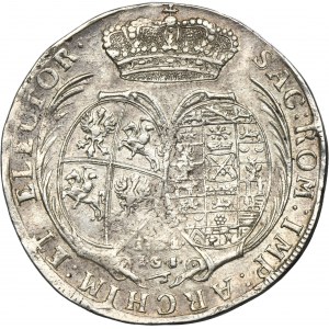Augustus II the Strong, Thaler Dresden 1721 IGS - RARE