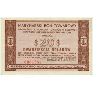 Baltona, 20 dolarów 1973 - C - ŁADNY