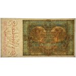 50 złotych 1925 - WZÓR - Ser. A - PMG 58