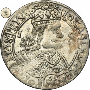 John II Casimir, 1/4 Thaler Lviv 1656 - RARE, ex. Potocki