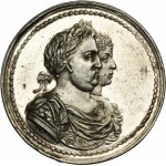 John III Sobieski, Coronation Medal of the Royal Couple 1676 - RARITY, Hohn, ex. Potocki