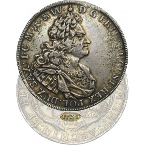 Augustus II the Strong, Thaler Dresden 1720 IGS - RARE