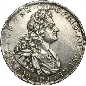 August II the Strong, Thaler Dresden 1723 IGS