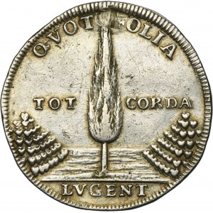 Augustus II the Strong, 2/3 Posthumous thaler Dresden 1727 IGS