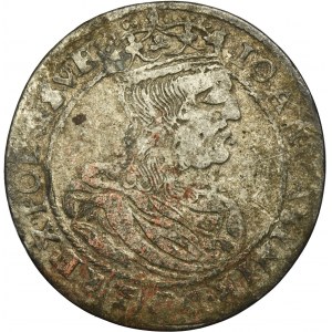 John II Casimir, Ort Bromberg 1664 - IMITATION, VERY RARE