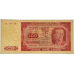 100 złotych 1948 - IL - PMG 67 EPQ - papier prążkowany