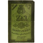 1 złoty 1831 - Głuszyński - gruby papier