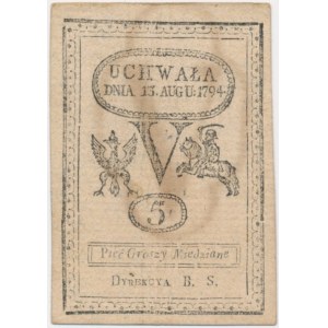 5 groszy 1794