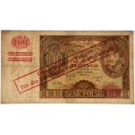 100 złotych 1934(9) z ORYGINALNYM przedrukiem - BG - RZADKOŚĆ