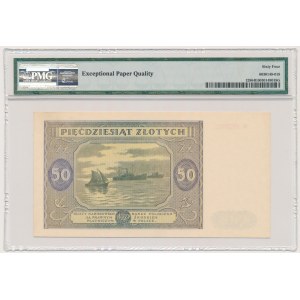 50 złotych 1946 - B - PMG 64 EPQ