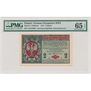2 marki 1916 - Jenerał - A - PMG 65 EPQ
