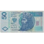 50 złotych 1994 - EH - DESTRUKT - PODWÓJNA NITKA ZABEZPIECZAJĄCA