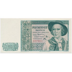 50 złotych 1939 - D -