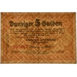 Danzig, 5 Gulden 1923 - October - PMG 40 - SCARCE