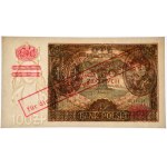 100 złotych 1934(9) z ORYGINALNYM przedrukiem - Ser.C.Y. - PMG 64