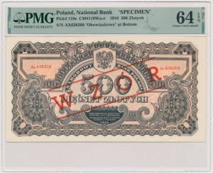 500 gold 1944 ...owe - MODEL - Ax - PMG 64 EPQ