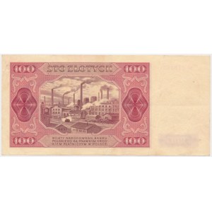100 złotych 1948 - M - RZADKI I ŁADNY