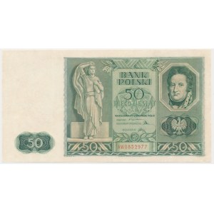 50 złotych 1936 - AW - RZADKI