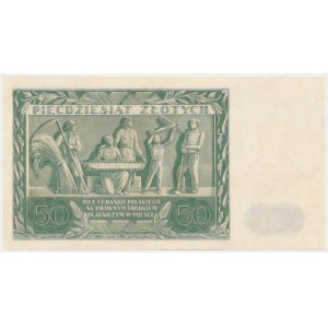 50 złotych 1936 - AW - RZADKI