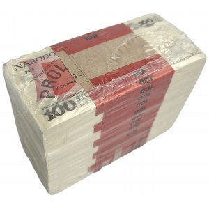 Zgrzewka bankowa 100 złotych 1988 - TS - (1.000 szt.)