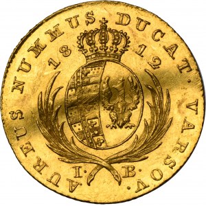Duchy of Warsaw, Ducat Warsaw 1812 IB
