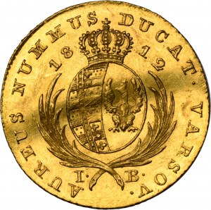 Duchy of Warsaw, Ducat Warsaw 1812 IB