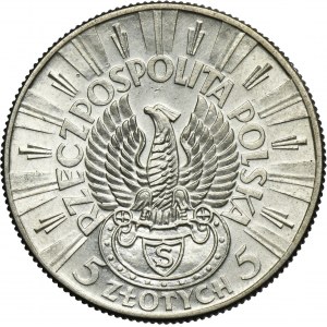 Piłsudski Strzelecki, 5 złotych 1934