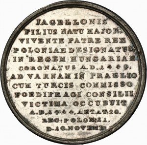 Medal from the Royal Suite, Ladislaus III of Poland - VERY RARE, SILVER, Holzhaeusser