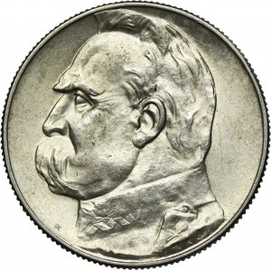 Piłsudski, 5 złotych 1938