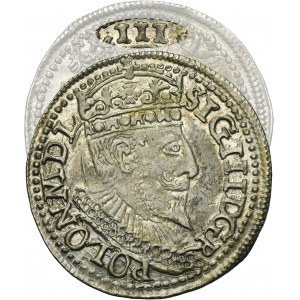 Sigismund III Vasa, 3 Groschen Olkusz 1596 - UNLISTED