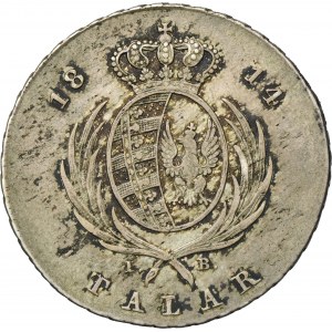 Duchy of Warsaw, Thaler Warsaw 1814 IB - ex. NGC XF40