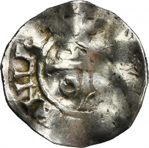 Greater Poland, Boleslaus I the Brave, Denarius JIVA - VERY RARE