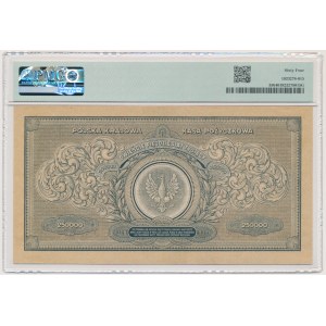 250.000 marek 1923 - D - PMG 64 - PIĘKNY