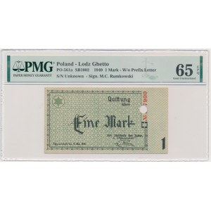 1 Mark 1940 - 6 digit series - PMG 65 EPQ - RARE