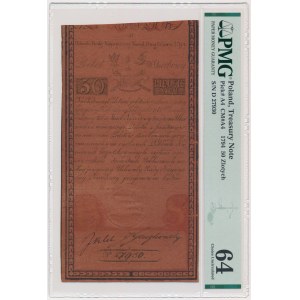 50 zloty 1794 - D - PMG 64 - OKAZOWY