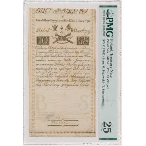 10 złotych 1794 - C - znw. Pieter de Vries & Comp - PMG 25